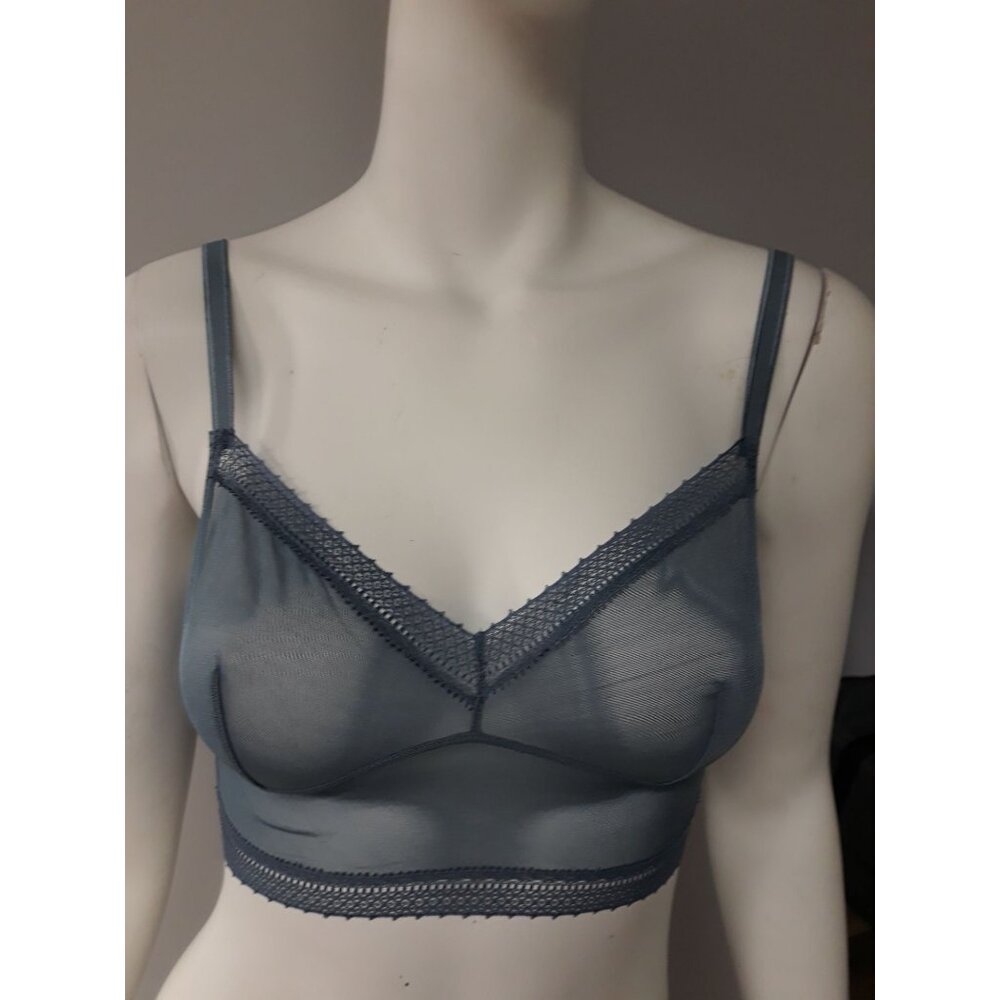 Samantha Chang Blue Bra Size S NEW WITHOUT TAGS!